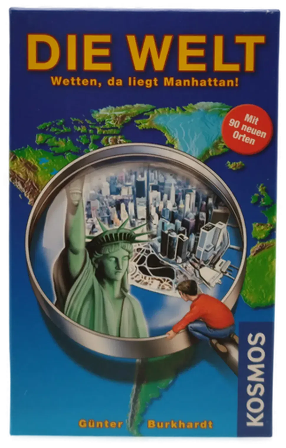 Die Welt-wetten da liegt Manhattan!, Kosmos – Städte & Länder | Spiel Für Reiselustige - Bild 1