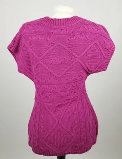 zero Cardigan kurz-ärmelig - Gr. 36 / 55% Baumwolle, 45% Acryl - Bild 3