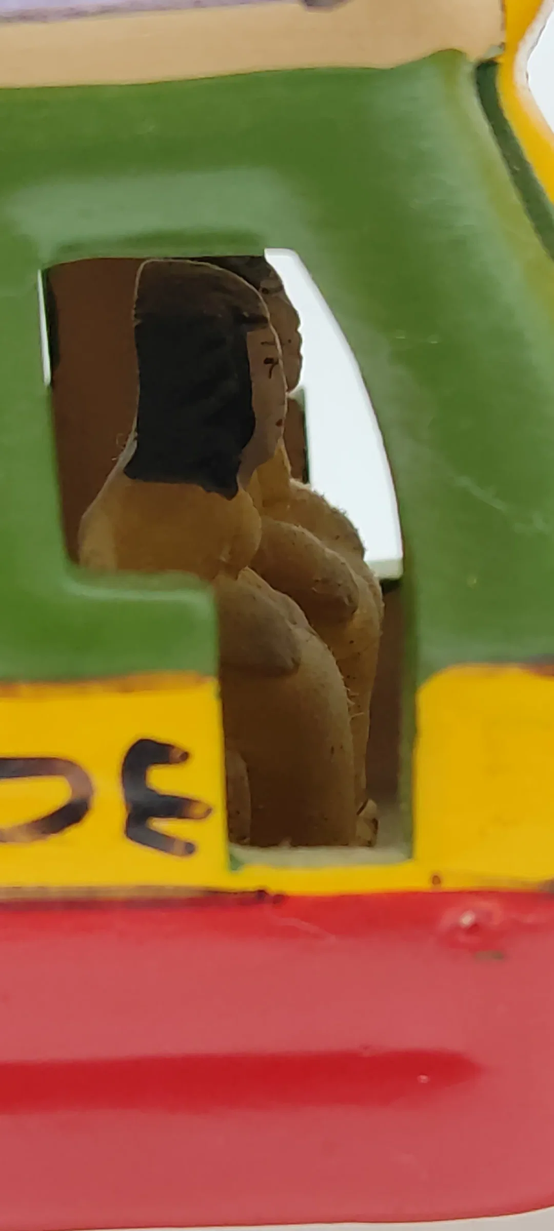 Keramik Chiva-Bus 'Colombia'  |  Handbemalt Folklore – Bild 8