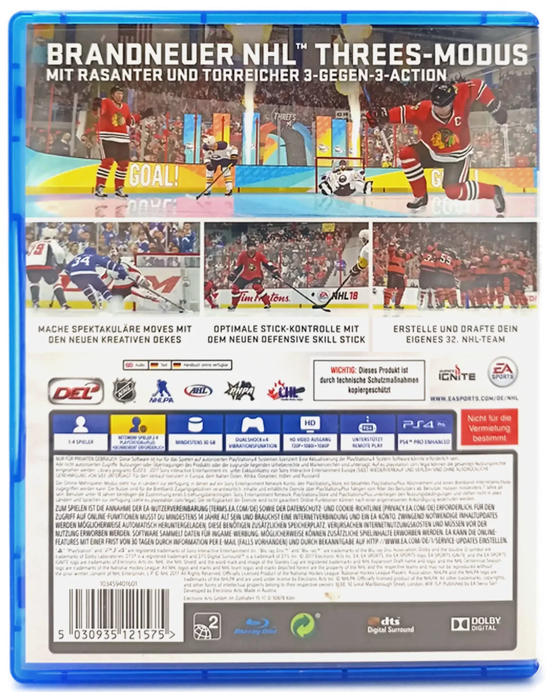 PlayStation 4 "NHL 18" – Bild 2
