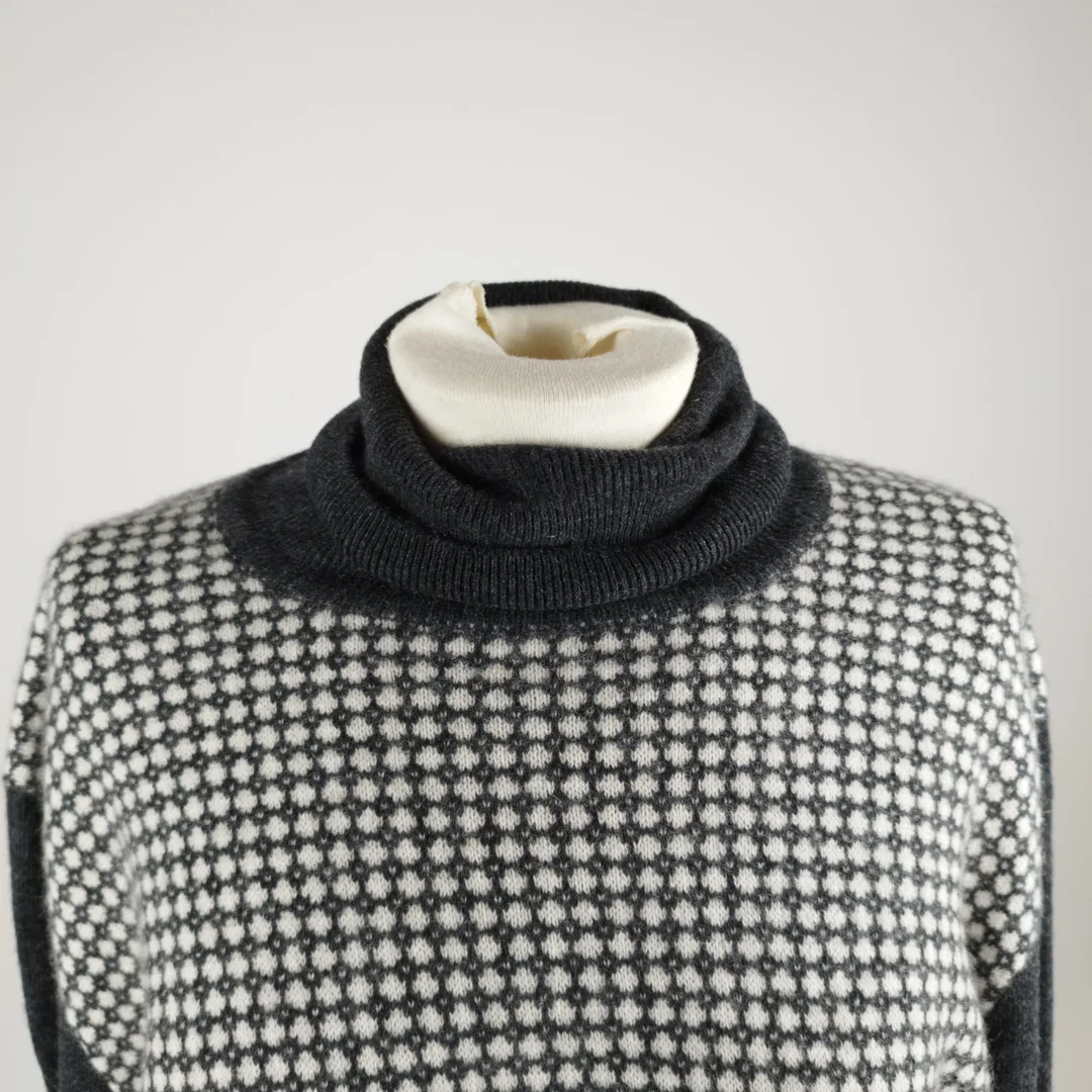 Avant Toi Rollkragen-Pullover - ca. Gr. XL / 100% Kaschmir – Bild 4