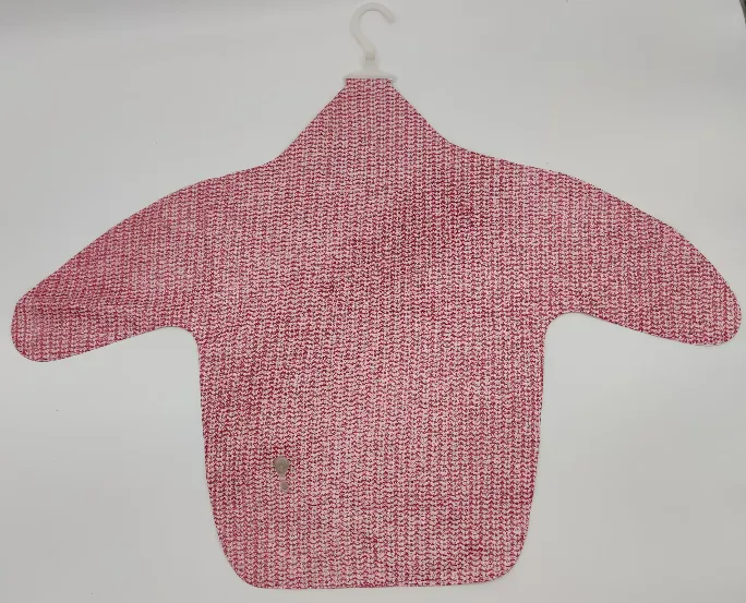  Aufblasbarer Oberteilaufhänger, rot/weiß gemustert - Bild 1