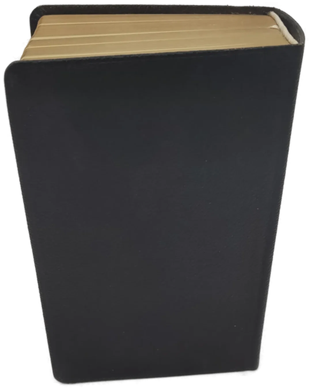 Buch Die Heilige Schrift, Bibel von 1973 schwarz mit Goldrand – Bild 3