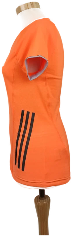 Adidas Damen T-Shirt orange Gr. XS (30/32) - Bild 2
