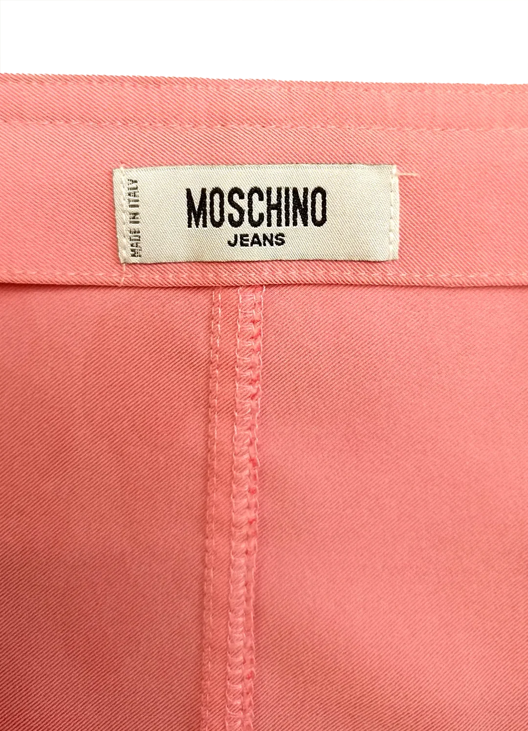Moschino Damen Midirock rosa Gr. M – Bild 4