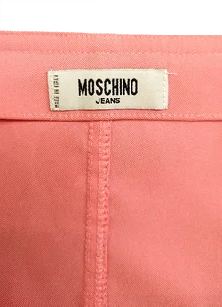 Moschino Damen Midirock rosa Gr. M - Bild 4