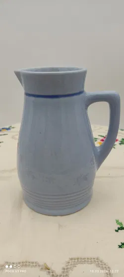 Kleine Porzellan-Kanne, Lilien Porzellan | Zeitloses Unikat - Bild 1