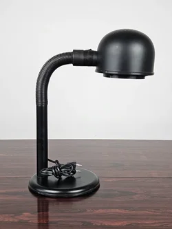 Vintage Tischlampe, schwarz - Höhe ca. 42 cm 