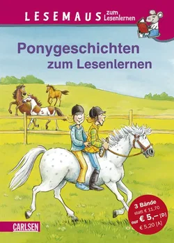 Lesemaus zum Lesenlernen Sammelbände, Band 2: Ponygeschichten zum Lesenlernen - Julia Boehme