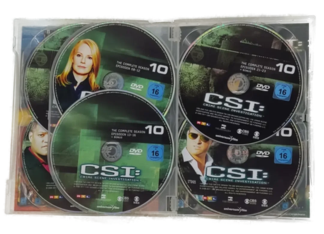 DVD 6 Disc´s CSI: Crime Scene Investigation - Season 10   – Bild 2
