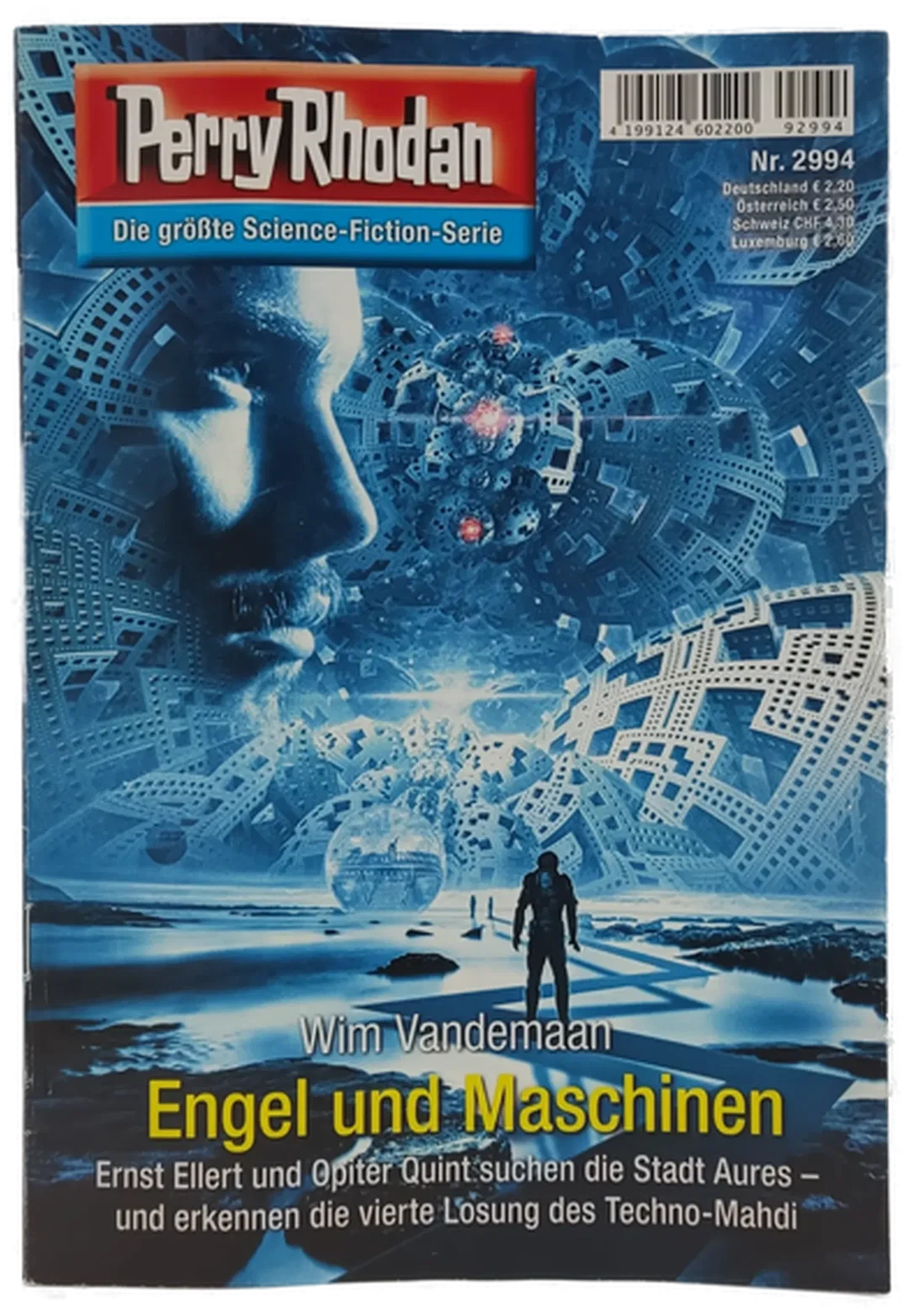 Romanheft Perry Rhodan Engel und Maschinen Erstauflage Nr. 2994 - Bild 2