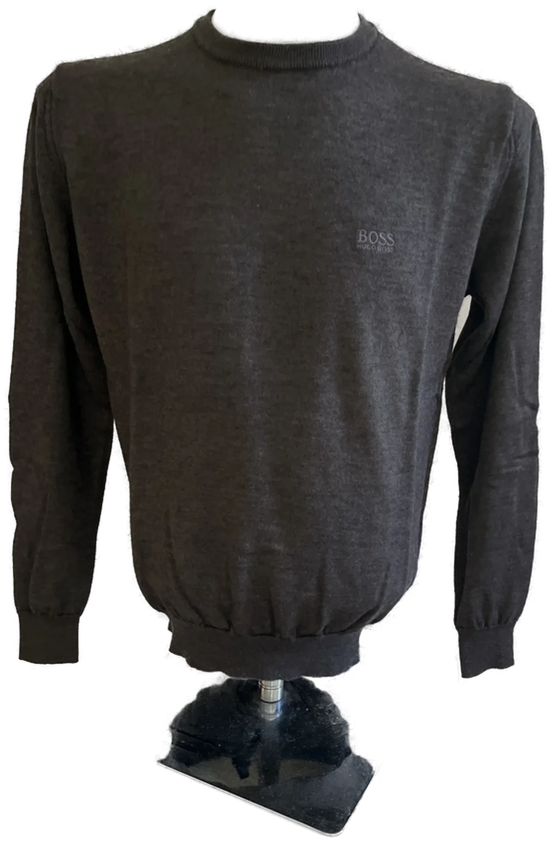 HUGO BOSS Herren Pullover Gr. M grau – Bild 2