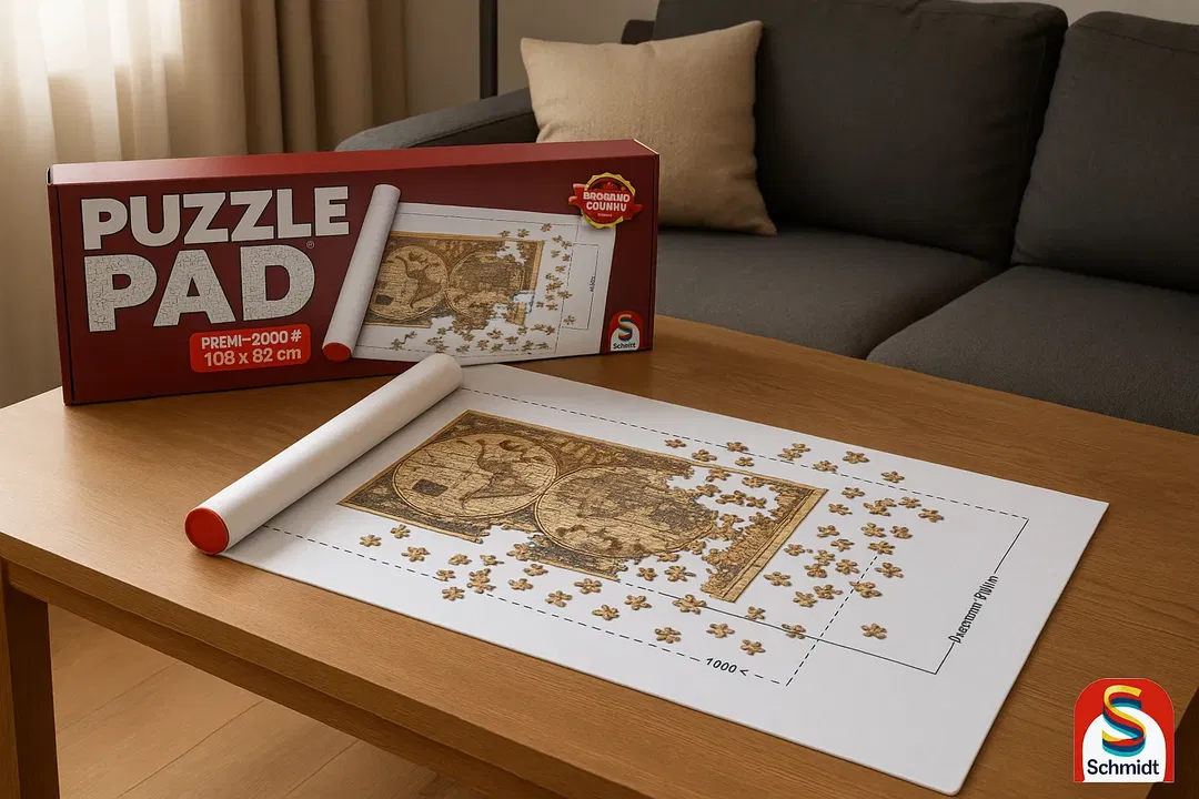 Schmidt Puzzle Pad – Rollmatte für Puzzle 500 bis 1000 Teile (103 x 62 cm) - Bild 1