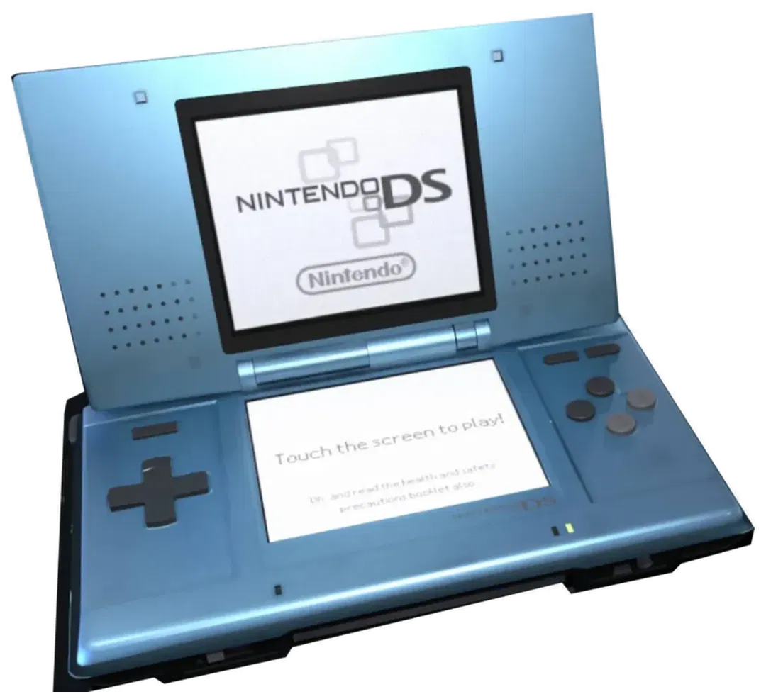 Nintendo DS Konsole Blau | mit Originalkarton, Tasche & 2 Spielen | Vintage Handheld - Bild 4