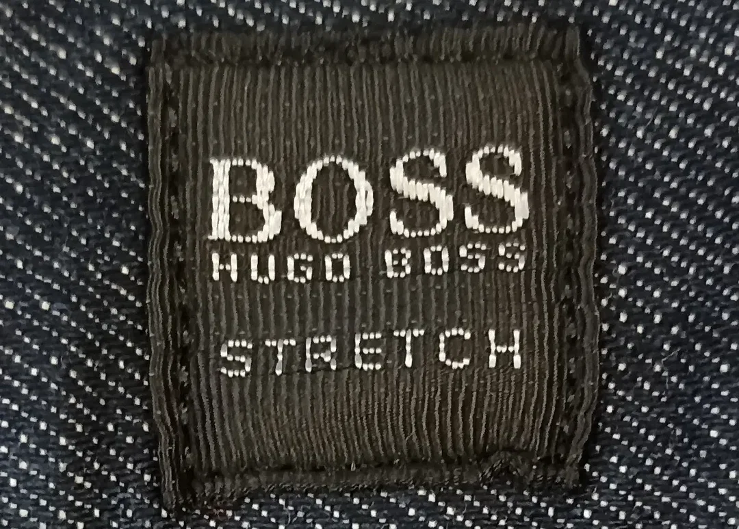 Hugo Boss Stretch Herrenjeans blau Gr. 40/34 – Bild 3