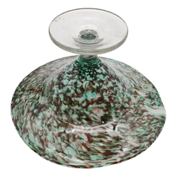 Dekorative Glas-Schale, grau/grün - Bild 3