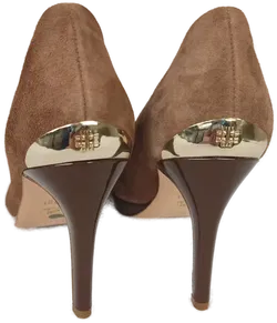Högl Damen Pumps Veloursleder, braun - EU 37,5 - Bild 3