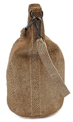 Liebeskind Berlin Ledertasche schlangenoptik braun/weiß – Vorschau 5