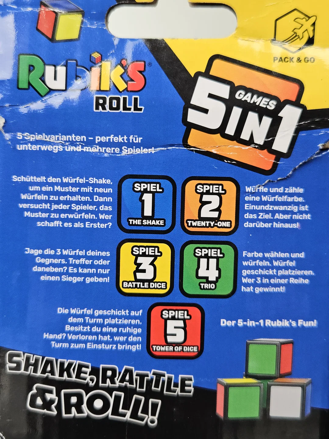 Rubik´s ROLL - Würfelspiel - Thinkfun – Bild 3