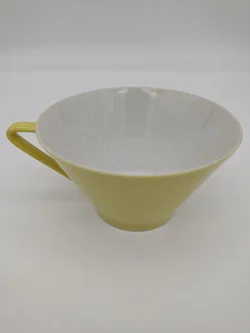 Lilien Porzellan Teetasse Gr. 22, gelb - Bild 2
