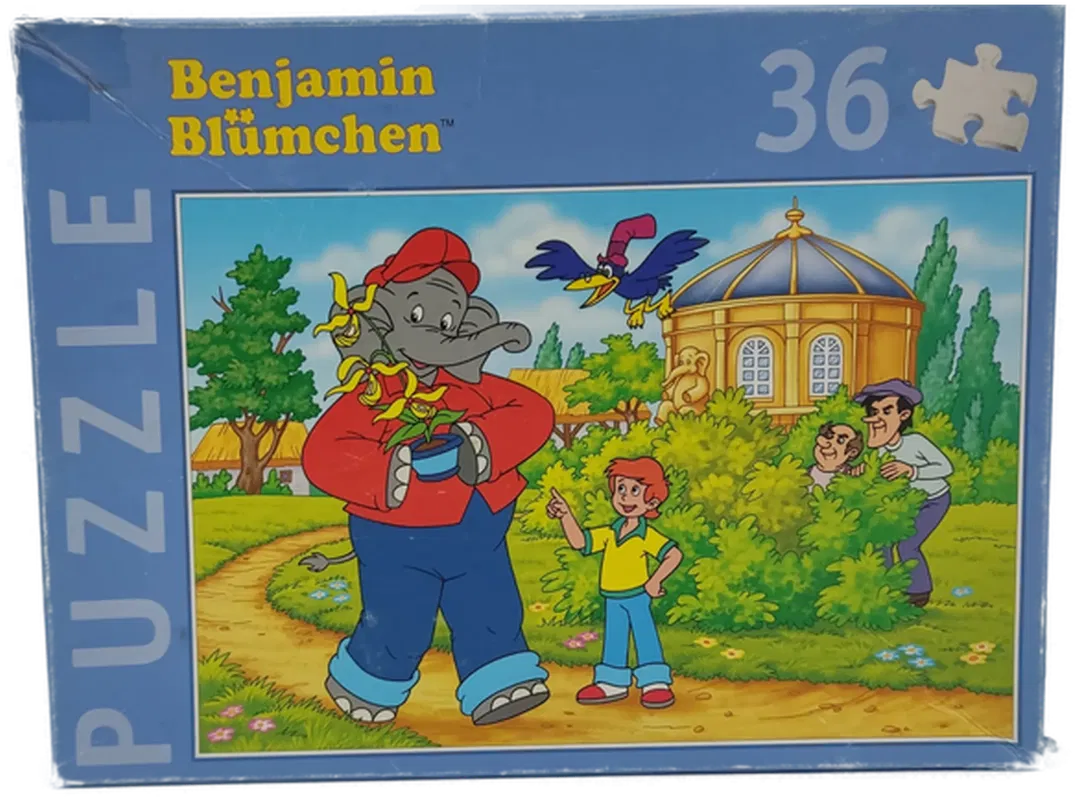 Benjamin Blümchen Puzzle 36 Teile ab 4 Jahren - Bild 1