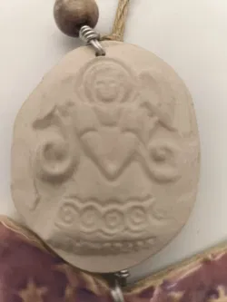 Deko Weihnachten, Keramikstern - Bild 2