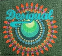 Desigual Damen Midikleid grün gemustert Gr. M - Bild 4