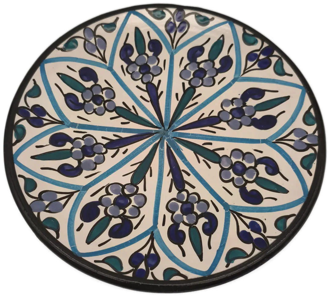 Set 4 Wandteller, Deko, Keramik Tunesien - Bild 1