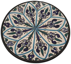 Set 4 Wandteller, Deko, Keramik Tunesien - Bild 1