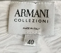 Armani Collezioni Damentshirt weiß Gr. S – Vorschau 3