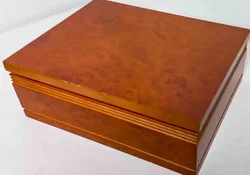 Exklusives Wein-Set 3-tlg. in edler Holzschatulle Wurzelholz-Optik - Bild 2