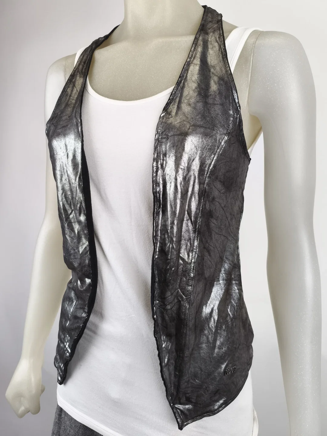 Miss Sixty, Gilet Metallic, Gr. M,  - Bild 1