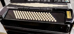 Weltmeister Cantus IV Akkordeon Schwarz 120 Bass | Defekt für Bastler - Bild 3