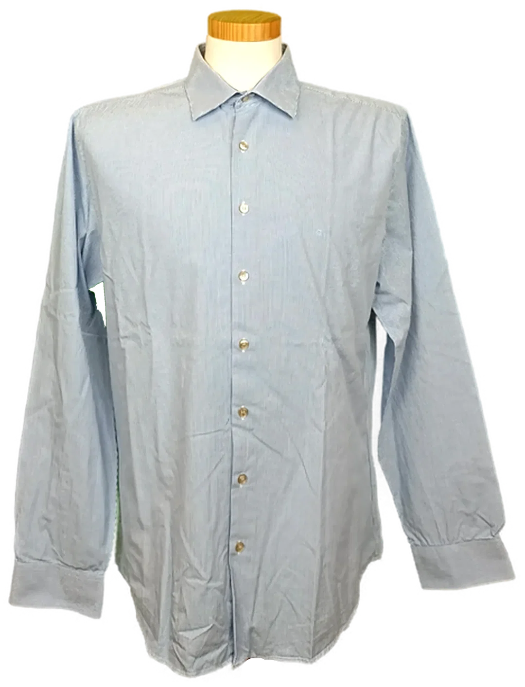 Calvin Klein Herren Hemd blau/weiß kariert Gr. 41/16 - Bild 1