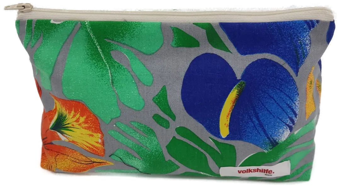 Stofftasche mit Zipp mehrfarbig - Bild 1