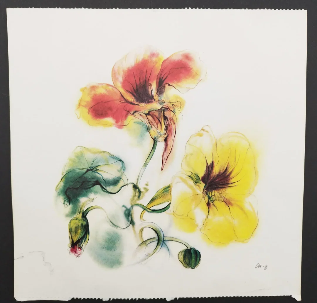 Ellen Gibis: Blumenmalerei - KOPIE - Bild 1