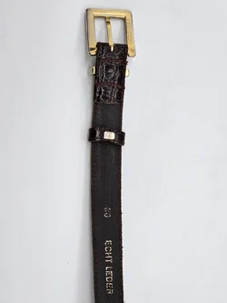 Damen Echtleder Gürtel - Länge ca. 90 cm - Bild 2