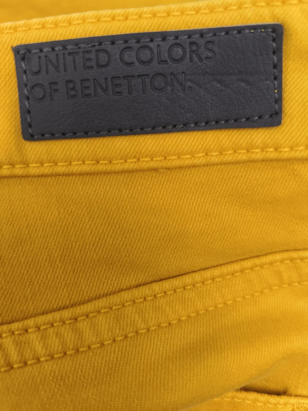 Benetton, Damenjeans, Gr. 31 – Bild 3
