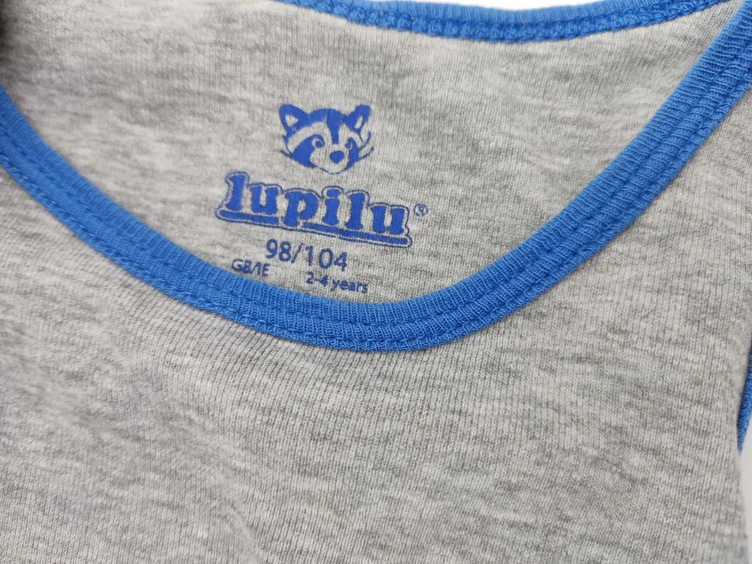 Lupilu Kinder Oberteil (J) grau, blau - Gr. 98 – Bild 3