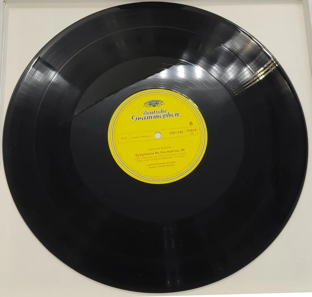 Vinyl 4 Stück Schallplatten Claudio Annado dirigiert Johannes Brahms 4 Symphonies – Bild 7