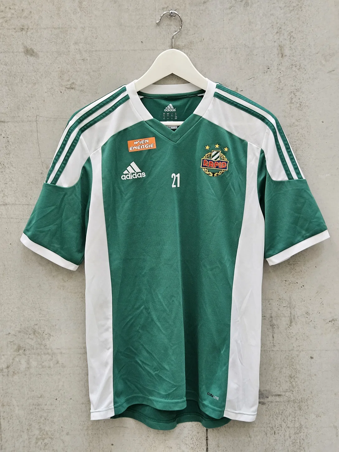 Adidas Rapid Herren Fussball Trikot, grün - Gr. M – Bild 1