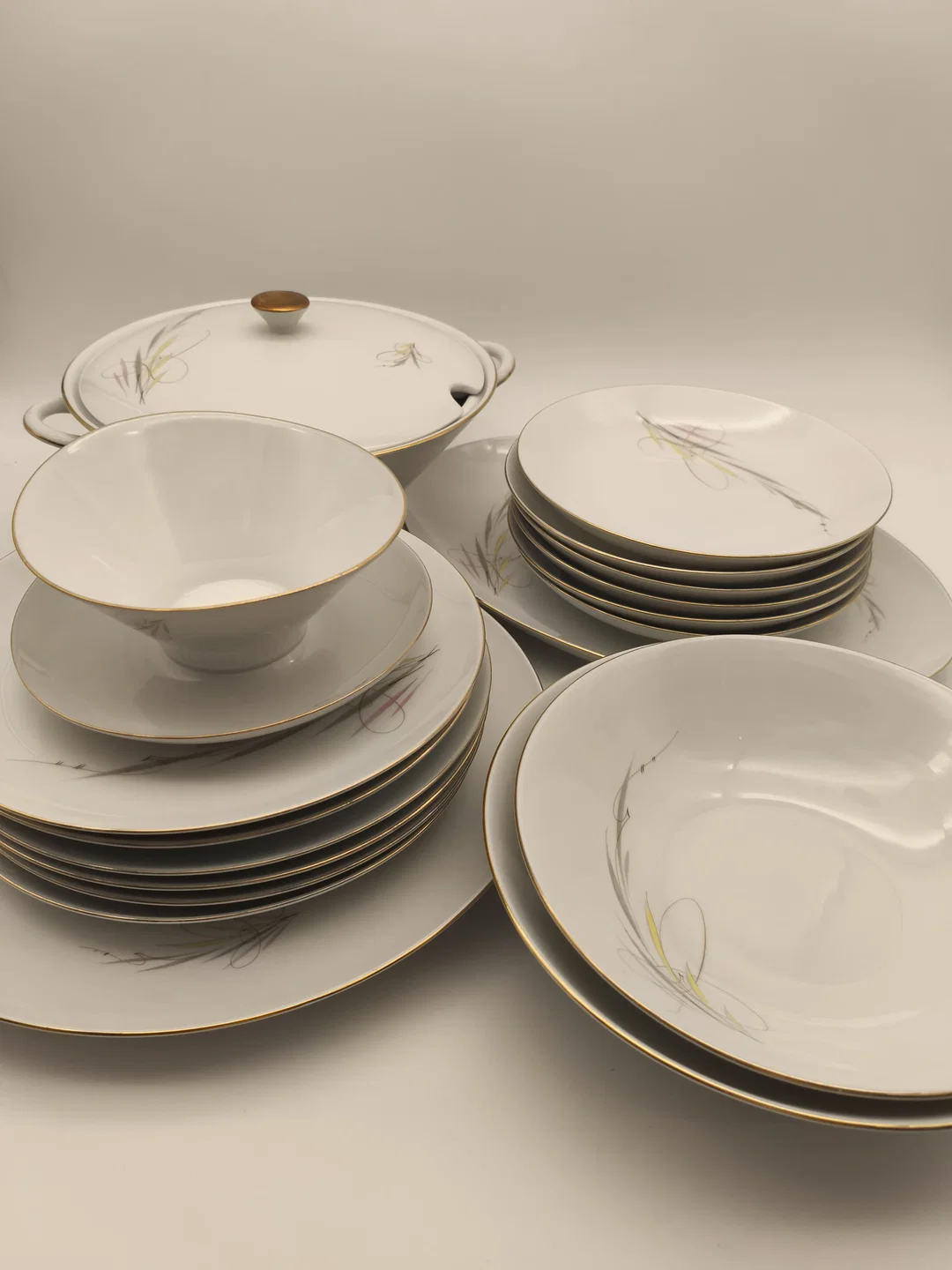Speiseservice komplett , Eschenbach, 50er Jahre, Midcentury, Vintage, selten – Bild 10