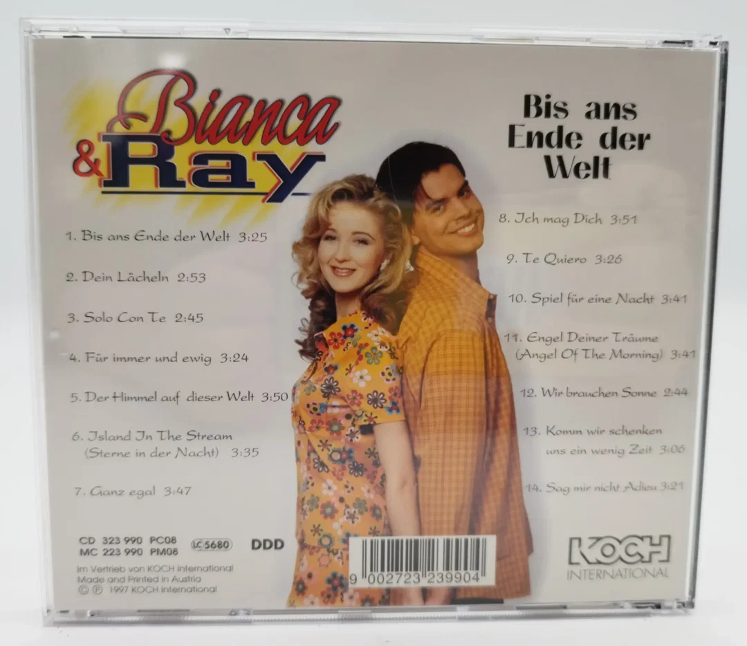Bianca & Ray, Bis ans Ende der Welt - CD  – Bild 2