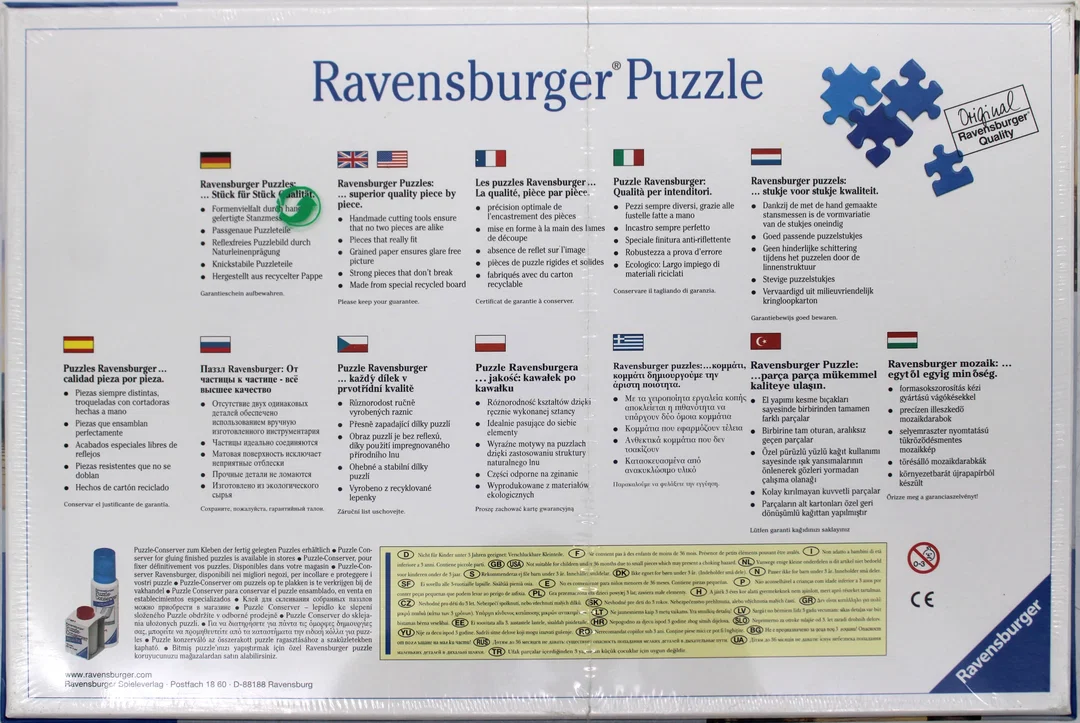 Ravensburger Puzzle 500 Teile – Abendstimmung am See mit Steg und Schiffen – neu & OVP – Bild 2