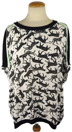 Damenbluse Sonstige Animal Print Größe 42 | Casual-Charme - Bild 1
