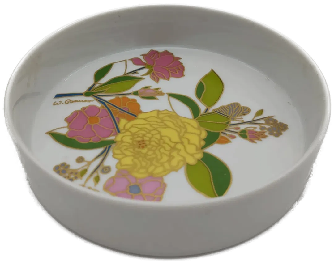 Rosenthal Porzellan Miniatur-Plate-Teller - W. Bauer - D/15 cm - Bild 1