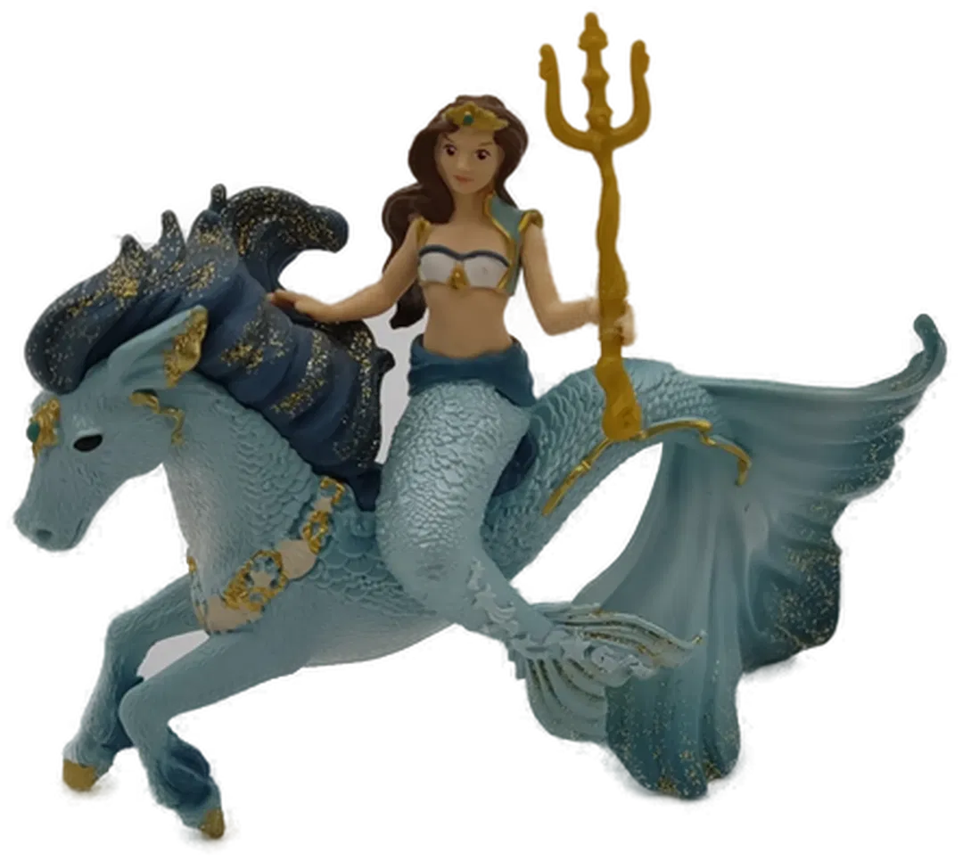 Schleich Meerjungfrau auf Unterwasserpferd - Bild 4