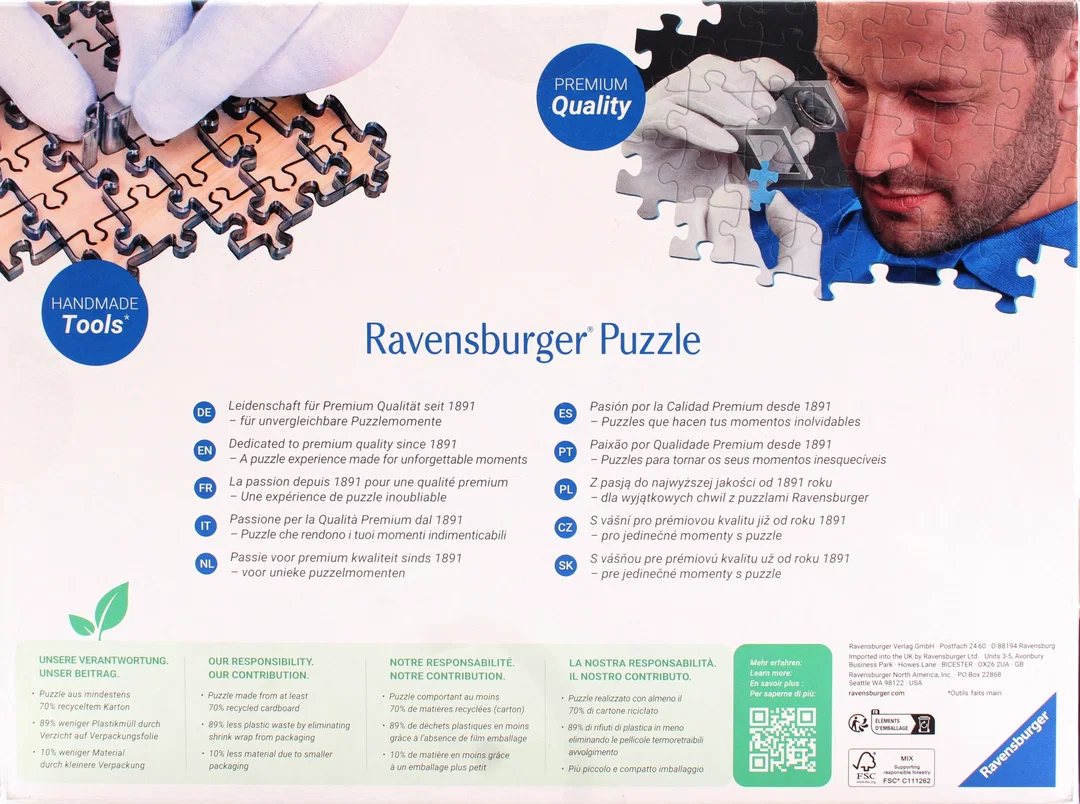 Ravensburger Puzzle 1000 Teile | Danzig Polen | Altstadt Häuser | Premium – Bild 2