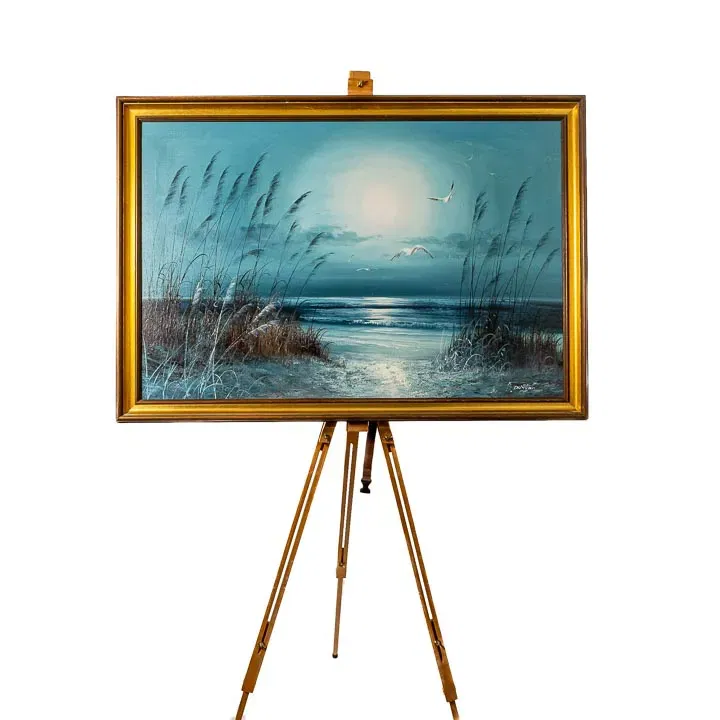Gemälde Meereslandschaft signiert B. Duggan - Bild 1
