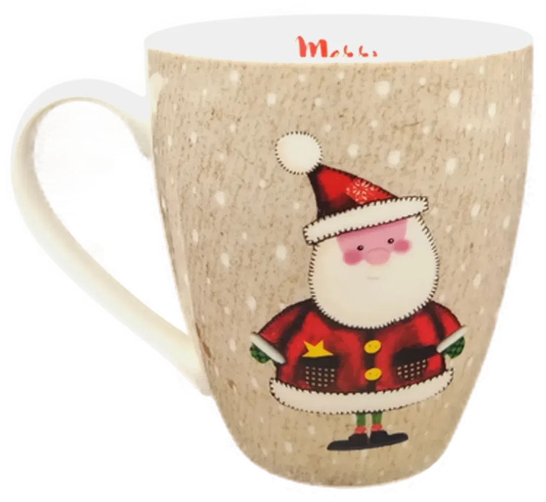 Nana Weihnachtstasse gemustert  – Bild 3